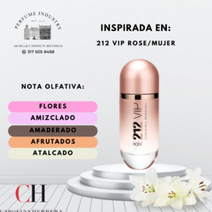 CONTRATIPO: ( 212 VIP Rosé Carolina Herrera/ Mujer COD206 )