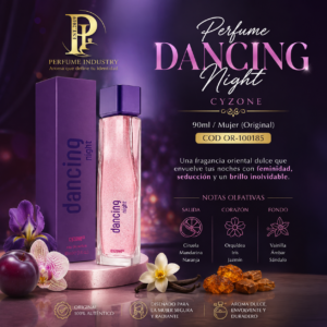 PERFUME DANCING NIGHT CYZONE 90ML / MUJER (ORIGINAL) COD OR-100185