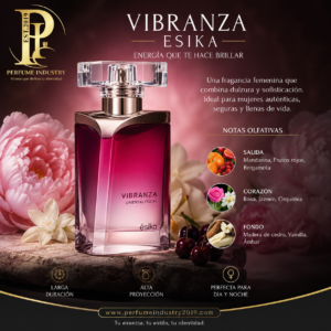 PERFUME VIBRANZA ESIKA 45ML / MUJER (ORIGINAL) COD OR-100225